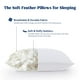 thumbnail image 3 of Almohada Puredown King Size, paquete de 2 unidades, con plumas de ganso suaves, 3 of 8