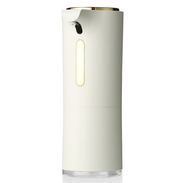 Inteprter Dispensador de espuma con Sensor infrarrojo ABS, a prueba de golpes, funcionamiento silencioso, alimentado por batería, dispensadores Juegos de accesorios de baño Blanco Inteprter HA064177-01B