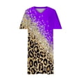 thumbnail image 5 of Cameland Robe Grande Taille pour Femmes Col en V Été Décontractée Robes d'Été Poche Genou Manches Courtes avec Poches, 5 of 5