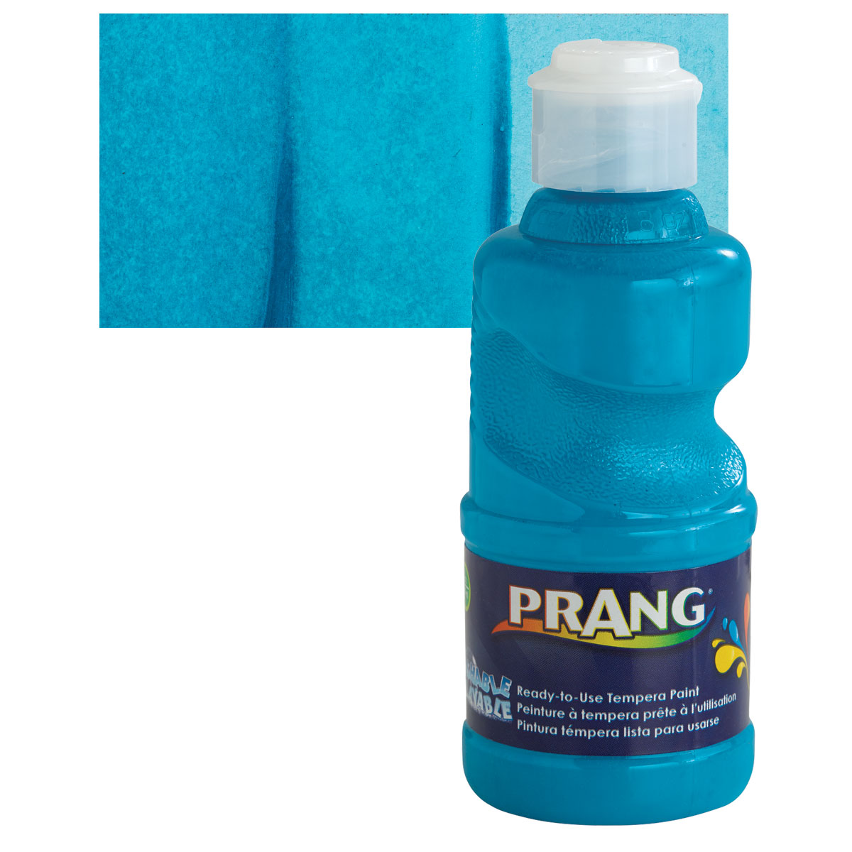 Prang ReadyToUse Washable Tempera Paints Turquoise Blue, 8 oz