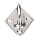 thumbnail image 3 of 4Pcs 304 Stainless Steel Ceiling Wall Mount Hook Heavy Duty Anchor Eye Plate For Boat Yoga Swings Hammocks 6mm8mm Full Welding, 3 of 5
