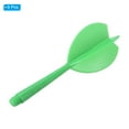 thumbnail image 3 of Uxcell Integrated Dart Shaft & Flights, 9 Pack Plastic Dart Flight Set, Green, 3 of 5