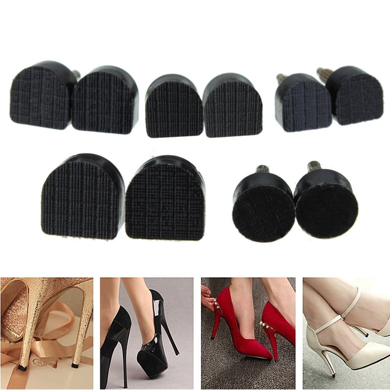 60x Women High-Heeled Stiletto Shoes Heel Plates 5 Sizes Shoemakers Repair Caps 