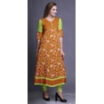 thumbnail image 3 of Bimba Printed Long Kurti For Women Anarkali Dress Indian Casual Top Tunic, 3 of 5