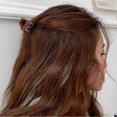 thumbnail image 5 of 12 Pcs Small Hair Clips Medium Hair Claw Plastic Brown Claw Clips For Women Girls, 5 of 5