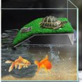 thumbnail image 3 of Pet Simulate Lawns Basking Platform Toy for Tortoise Reptiles Aquarium Decoration Specification:Medium, 3 of 8