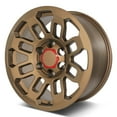 thumbnail image 3 of Set of 17" Matte Bronze Pro Style Wheels for Toyota Tacoma, 4Runner, FJ Cruiser (17x8, 0mm Offset), 3 of 6
