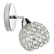 Modern Bathroom Modern Wall Sconce with Crystal Beads Shade,  of crystal Light Fixture for kitchen Room