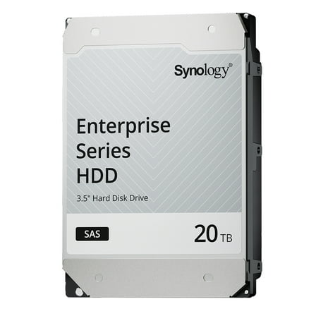 20TB Synology SAS HAS5310 12GB/s 7200RPM 3.5" Internal Hard Drive HAS5310-20T