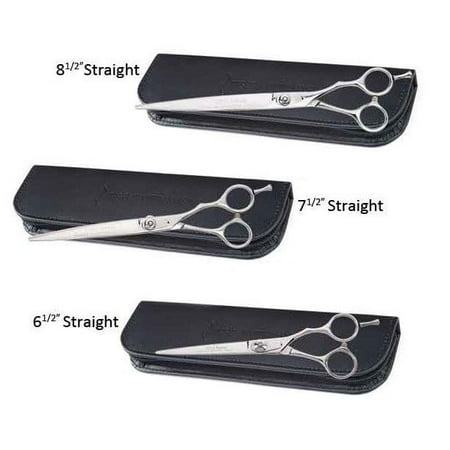 High Quality Dog Grooming 5200 Series Straight Stainless Steel Shears Pick Size (Full Set - All 3 Shears)