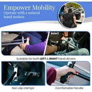 QuicStick Portable Car Hand Controls for Disabled Drivers, Handicap Driver Hand Control, Hand Controlled Car, Portable Hand Controls for Vehicles For Temporary or Permanent Disability