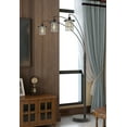 thumbnail image 3 of Cal Lighting Silverton Arc Floor Lamp With Glass Shades (Edison Bulbs included), 3 of 3