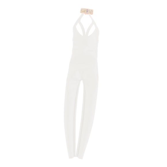 TISHITA Combinaison Accessoire pour Figurine Féminine 1:6 pour Figurines Articulées de 12 Pouces Jouets Bricolage Poupée Blanc