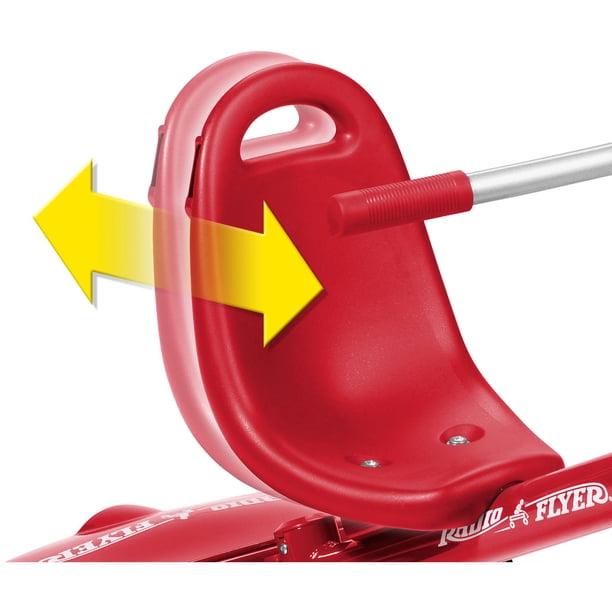 Radio Flyer, Red All-Terrain 4-in-1 Stroll 'N Trike, Classic Rider