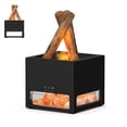 thumbnail image 1 of Campfire Flame Fire Diffuser,Campfire Aromatherapy Essential Oil Diffuser,240ml Mist Adjust Cool 3 Colors 7 Humidifier Gears candle humidifier infuser For diffuser diffusers essential humidif, 1 of 8