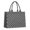 Dark Gray And, variant on Large Capacity Tote Bag,Black White Checkerboard Checkered Pattern Handbag Fashion Luxury Tote Bag,15.7"x13"x 5.1" Inches,Laptop Compatible