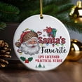 thumbnail image 3 of Ornament Kits 2025,Tree Ornaments - Santa’s Favorite LPN- Nurse Ornament Decoration 2025, LPN- Nurse Christmas Tree Gifts, Christmas Tree Decor, Christmas Keepsake, 3 of 3