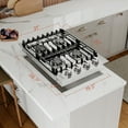 thumbnail image 3 of 30 in. Gas Cooktop in Stainless Steel with 4 Burners including Power Burners, 3 of 10