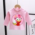thumbnail image 3 of Camisetas largas para niñas de Sonics, ropa para niños, abrigo base, sudadera de dibujos animados para primavera y otoño, ropa para el hogar, tops, ropa para bebés, regalos de cumpleaños, 3 of 5