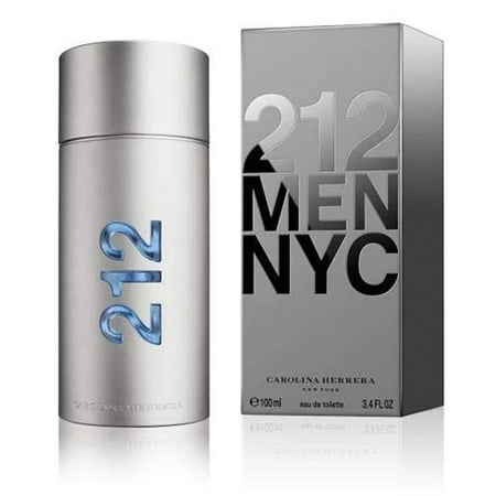 NEW perfume 212 MEN NYC Eau De Toilette Spray Car-olina_Her-rera_EDT Spray 3.3 Oz