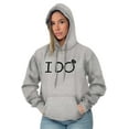 thumbnail image 5 of I Do Bridal Squad Bride Bachelorette Hoodie Sweatshirt Women Brisco Brands M, 5 of 6