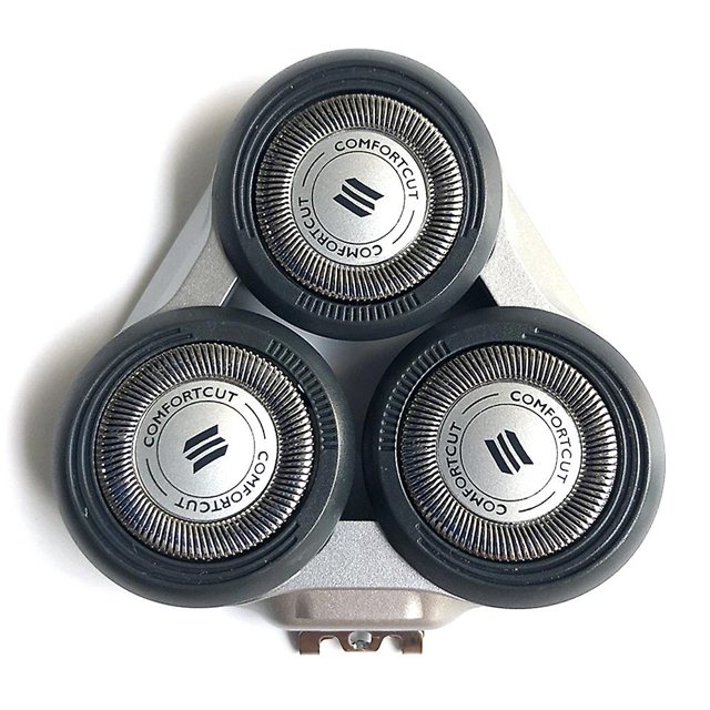 Cabezal de afeitadora para Philips S5000 S5370 S5571 S5420 S5140 S5078 -plata Afortunado Sencillez