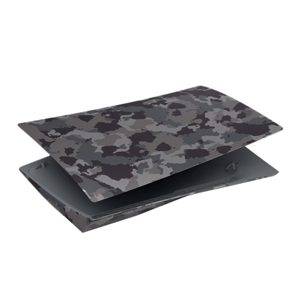 Yucurem Camouflage Game Console Cover Host Protective Shell for PS5 Console Disc Version