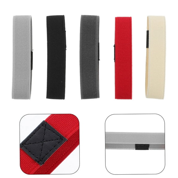 BESTOYARD 5 Pairs High Heeled Shoe Laces Polyester Elastic Band for Women Daily Use in High Heel Wear