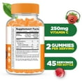 thumbnail image 2 of Lifeable Vitamin C for Kids - 250 mg - 90 Gummies, 2 of 9