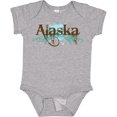 thumbnail image 3 of Inktastic Alaska Grunge Boys or Girls Baby Bodysuit, 3 of 5