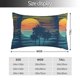 thumbnail image 2 of Fotbe Palm Trees Funda de Almohada Decorativa Estilo Occidental, Lujo en Algodón, Fundas para Almohadas King, Cojín Estampado para Decoración del Hogar-20"x30", 2 of 6