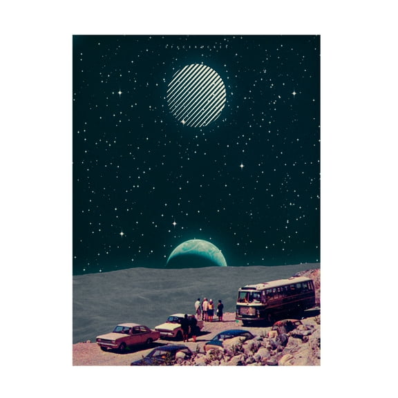 Trademark Fine Art spacerocket art 391 Canvas Wall Art