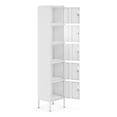 thumbnail image 4 of Locker Casillero Guardex LOCKRC Organizador Metálico De 5 Puertas Color Gris, 4 of 11