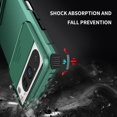 thumbnail image 4 of Compatible with Google Pixel 8 Pro Case with Slide Camera Cover, Google Pixel 8 Pro Phone Case with Stand Shockproof Hard PC Cases (Dark Green), 4 of 14