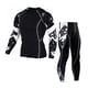 thumbnail image 1 of Jumpingount Ropa de hombre, camiseta de compresión plegable transpirable, mallas, Top de manga larga, chándal ligero, ropa de Fitness de cuello conjuntos de ropa tipo 5 Jumpingount AP013620-05, 1 of 6