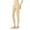 Beige, variant on MOJOGO Women's Seamless Base Layer Lightweight Solid Color Underwear Casual Thermal Leggings for Fall Winter Gray L
