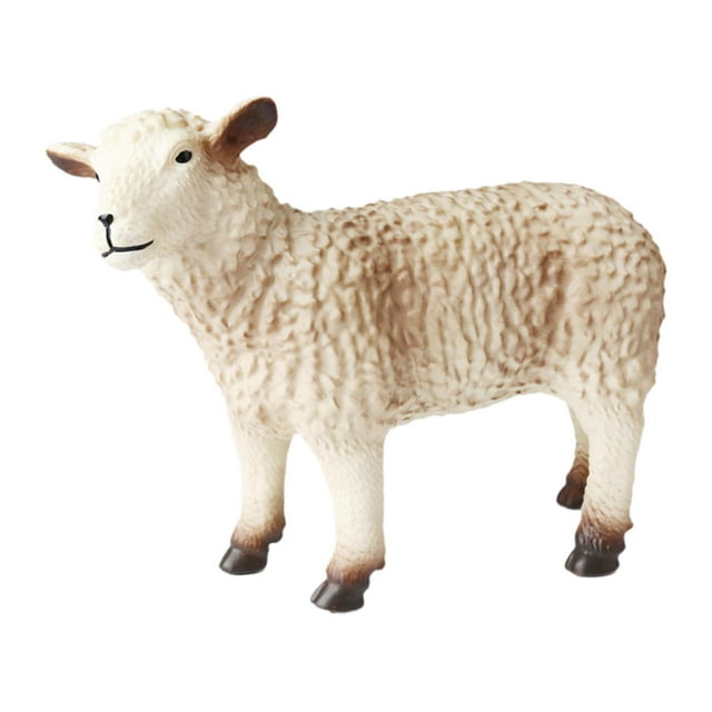 Tachiuwa Sheep Animal Sculpture Learning Tools Sheep Figurine Toy DIY Landscaping mutton