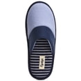 thumbnail image 4 of Floopi Women's Soft Knit Closed Toe Slipper W/Terry Insole & Linen Collar Trim Slipper W/ Memory Foam, 4 of 5