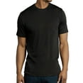 thumbnail image 2 of DailyWear Mens Comfortable Exercise Short Sleeve Round Neck T Shirt(Black, Medium), 2 of 4