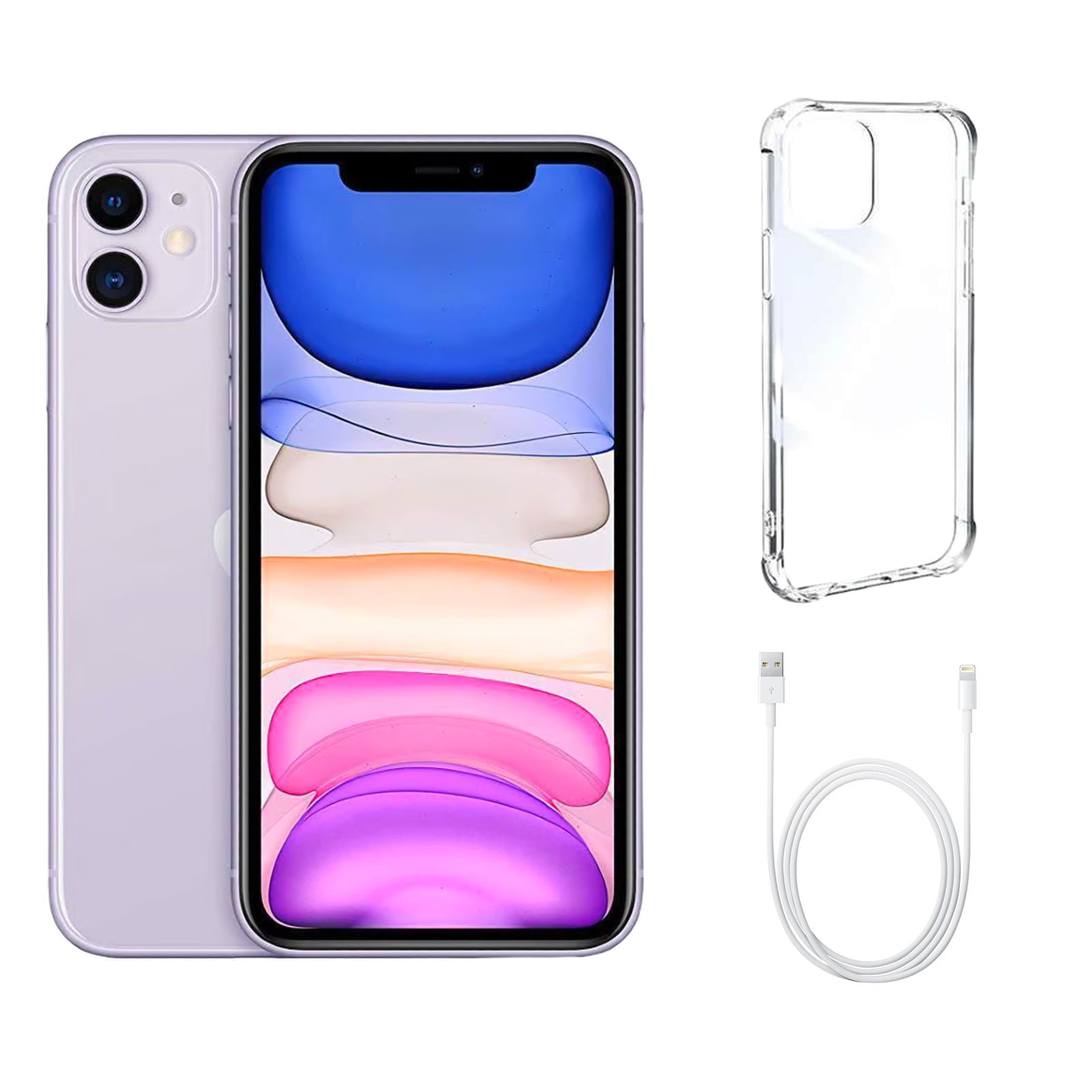 Refurbished Apple iPhone 11 A2111 (Fully Unlocked) 64GB Purple