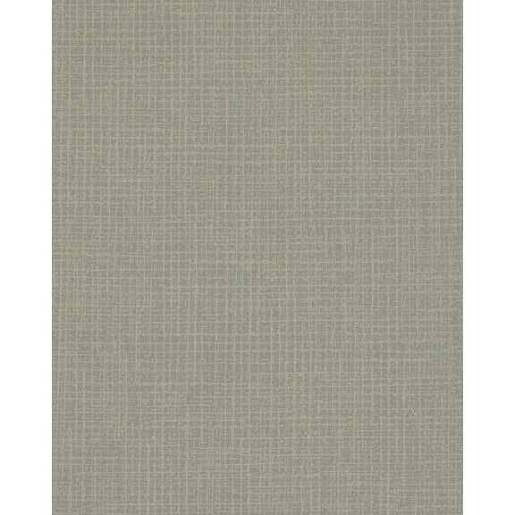 Warner Threads Slate Faux Fabric Wallpaper