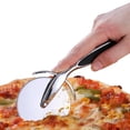 thumbnail image 1 of Tijeras para pizza, utensilios de cocina, cortador de acero inoxidable, cortador de pizza, 1 of 5