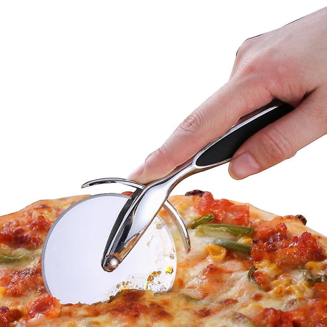 Tijeras para pizza, utensilios de cocina, cortador de acero inoxidable, cortador de pizza