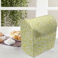thumbnail image 3 of Floral Stand Mixer Cover, Repetitive Watercolor Style Aquarelle Pastel Colors Illustration, Kitchen Appliance Organizer Bag Cover with Pockets, 5 Quarts, Pastel Yellow Pale Green, by Ambesonne, 3 of 4