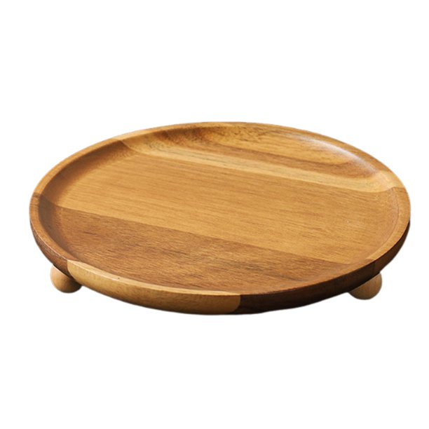 Mini elevador de madera, soporte de pie de madera, bandeja rústica de madera para cocina casera 20cmx3.5cm