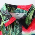 thumbnail image 6 of Odeerbi Toddler Shirts Boys Hawaiian Shirts Kids Summer 2025 Casual Beach Wear Print Short Sleeve Shirt Baby Clothes Watermelon Red, 6 of 6