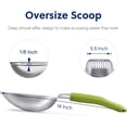 thumbnail image 2 of czcpp-Cat Litter Scoop, Aluminum Alloy Sifter, Kitty Metal Scooper, Deep Shovel, Long Handle, Poop Sifting, Kitten Pooper Lifter, Durable, Heavy Duty, for Litter Box, 2 of 4