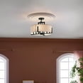 thumbnail image 6 of Kichler Lighting - Malen - 8 Light Semi-Flush Mount-14.5 Inches Tall and 20, 6 of 8