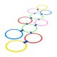 thumbnail image 2 of 10 aros de rayuela, aros de entrenamiento de agilidad para circuito de obstáculos en el jardín para niños 28 cm, 2 of 9