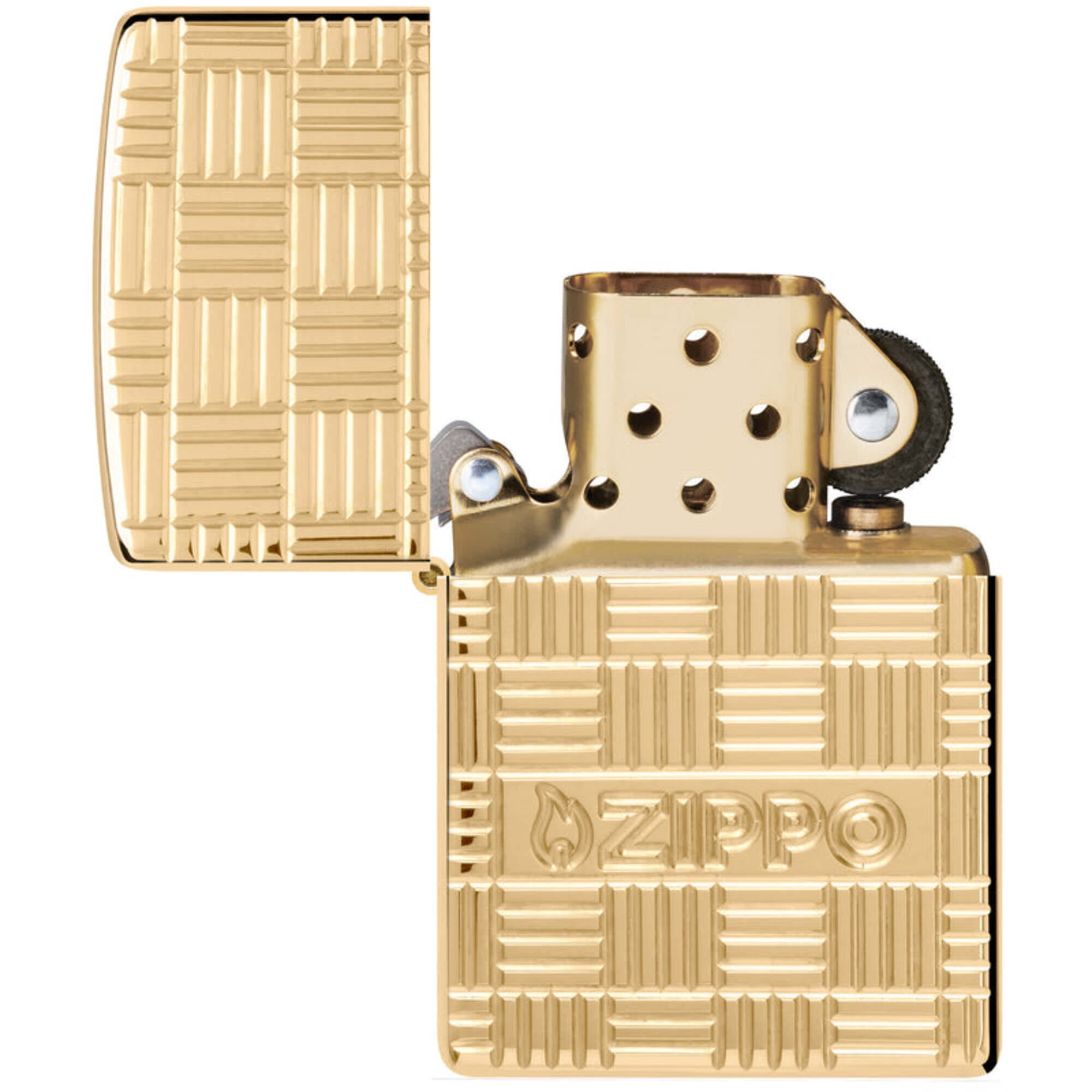 Zippo 46274 Armor Deep Carve Zippo Design Windproof Pocket Lighter